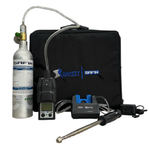 Kit de detección de gases para espacios confinados